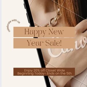 Happy New Year Closet Sale!